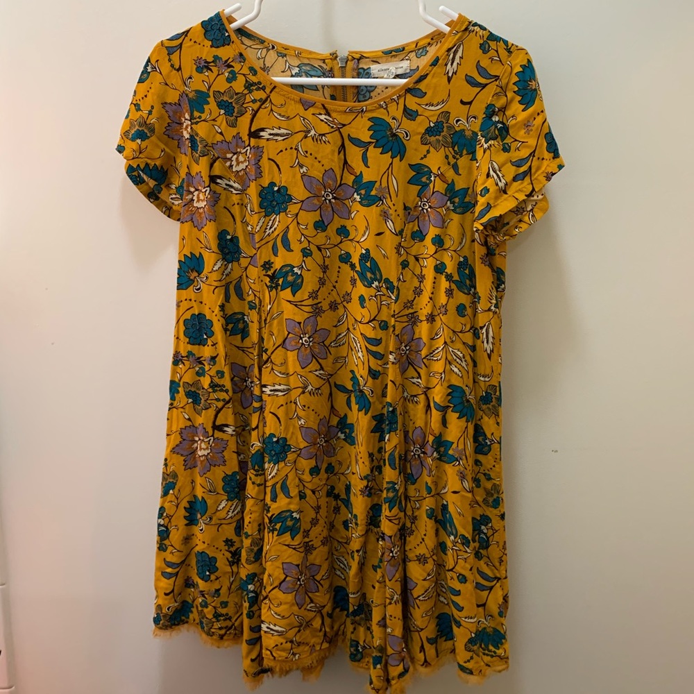 Urban Outfitters flowy floral tunic